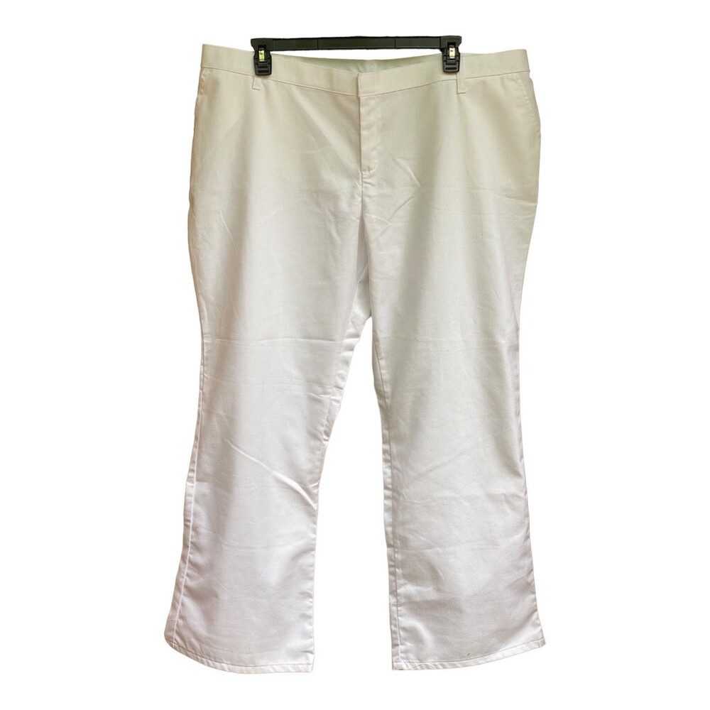 Dikies White Straight Leg Pants Painters  Plus Size 24 Regular/Inseam 33